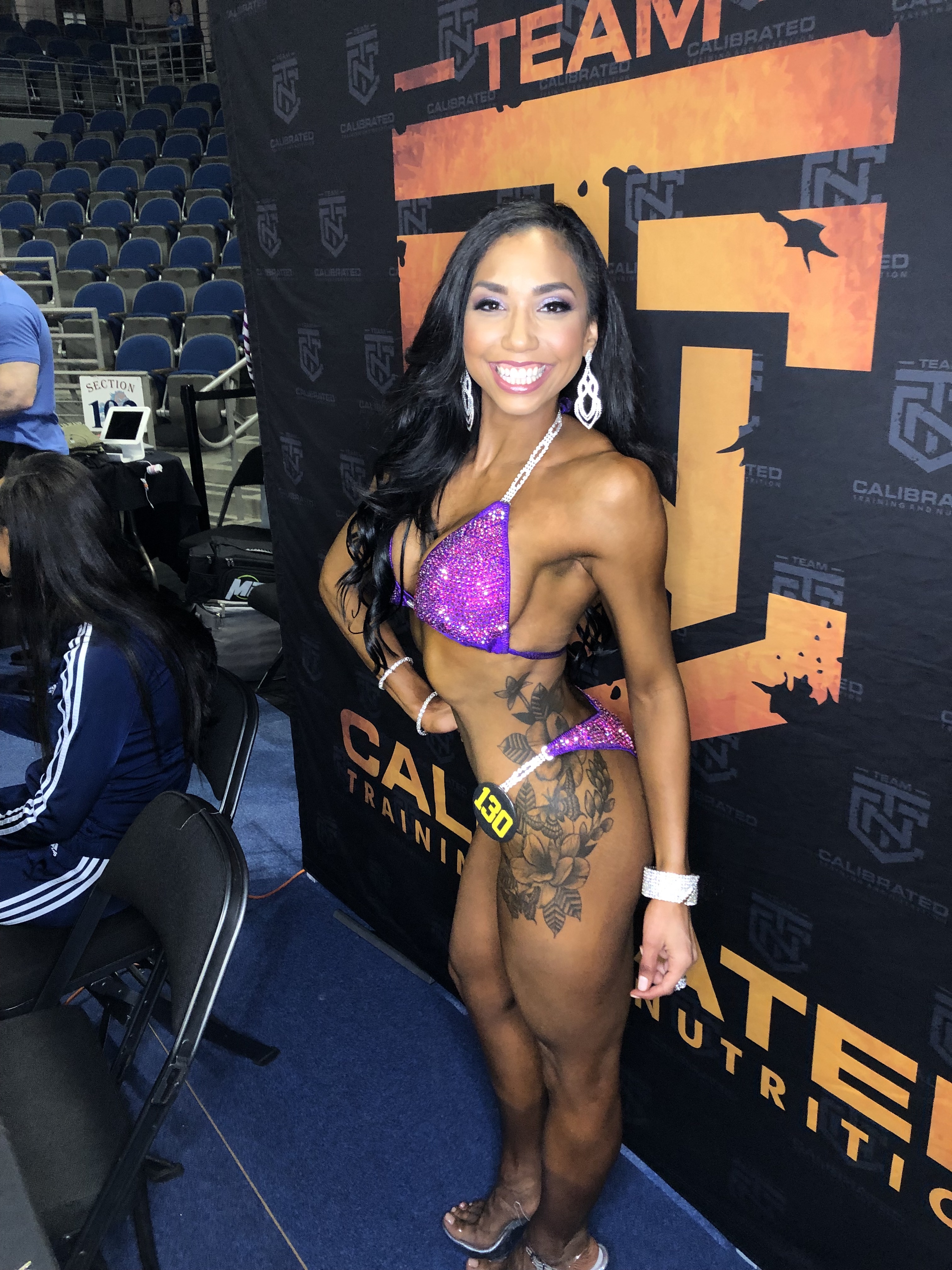 #130 at my first NPC Bikini Competition - Class A Division